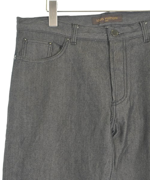 LOUIS VUITTON（ルイヴィトン）デニムパンツ 黒 サイズ:52(XXL位) メンズ/2200669815085
