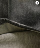 LOUIS VUITTON（ルイヴィトン）デニムパンツ 黒 サイズ:52(XXL位) メンズ/2200669815085