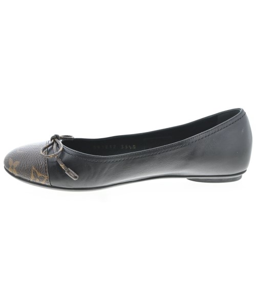 LOUIS VUITTON（ルイヴィトン）バレエシューズ/オペラシューズ 黒 サイズ:EU35 1/2(22cm位) レディース/2200669832013
