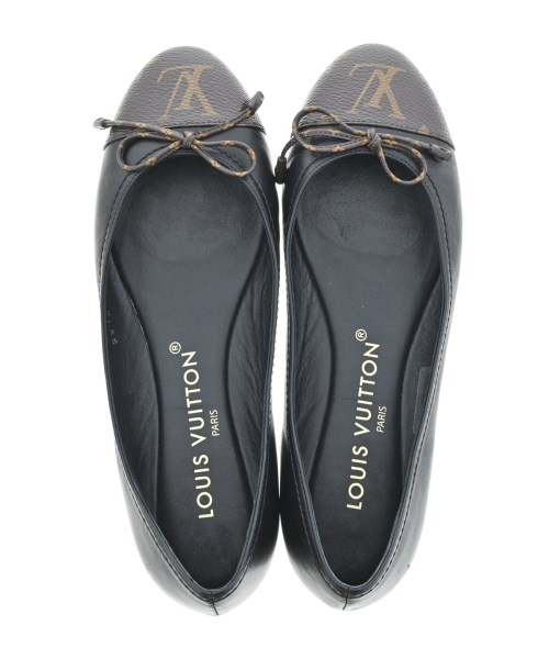 LOUIS VUITTON（ルイヴィトン）バレエシューズ/オペラシューズ 黒 サイズ:EU35 1/2(22cm位) レディース/2200669832013