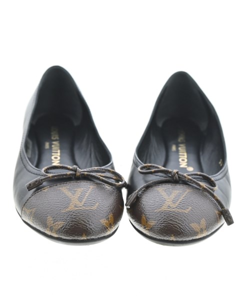 LOUIS VUITTON（ルイヴィトン）バレエシューズ/オペラシューズ 黒 サイズ:EU35 1/2(22cm位) レディース/2200669832013