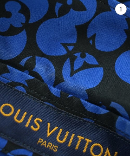 LOUIS VUITTON（ルイヴィトン）カジュアルシャツ 青 サイズ:M メンズ/2200669939019