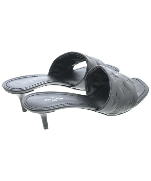 LOUIS VUITTON（ルイヴィトン）サンダル 黒 サイズ:EU39(25.5cm位) レディース/2200670230297