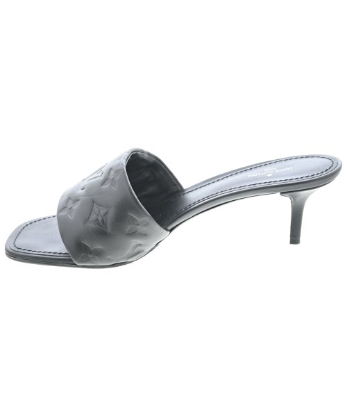 LOUIS VUITTON（ルイヴィトン）サンダル 黒 サイズ:EU39(25.5cm位) レディース/2200670230297