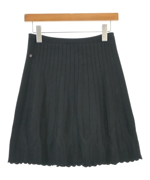LOUIS VUITTON（ルイヴィトン）ひざ丈スカート 黒 サイズ:M レディース/2200670757275