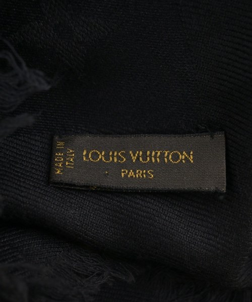 LOUIS VUITTON（ルイヴィトン）ストール 黒 サイズ:- レディース/2200669067064