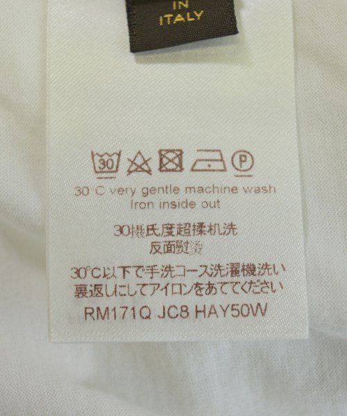 LOUIS VUITTON（ルイヴィトン）Tシャツ・カットソー 白 サイズ:XS メンズ/2200723118138