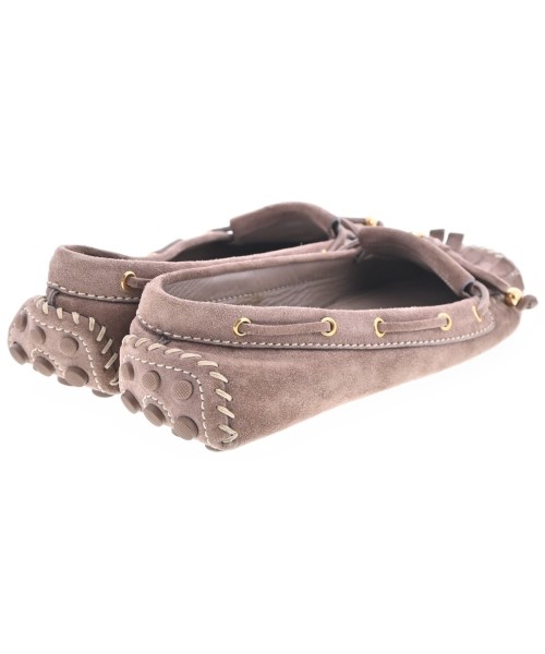 LOUIS VUITTON（ルイヴィトン）モカシン/デッキシューズ 茶 サイズ:EU40(26.5cm位) レディース/2200722224113