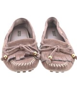 LOUIS VUITTON（ルイヴィトン）モカシン/デッキシューズ 茶 サイズ:EU40(26.5cm位) レディース/2200722224113