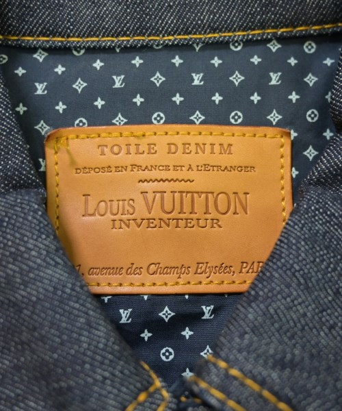 LOUIS VUITTON（ルイヴィトン）デニムジャケット 紺 サイズ:36(XS位) レディース/2200731290024