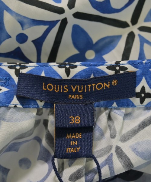 LOUIS VUITTON（ルイヴィトン）ロング・マキシ丈スカート 青 サイズ:38(S位) レディース/2200731520169
