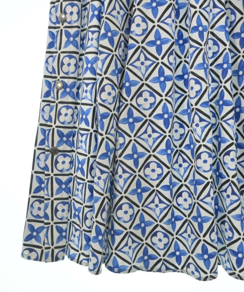 LOUIS VUITTON（ルイヴィトン）ロング・マキシ丈スカート 青 サイズ:38(S位) レディース/2200731520169