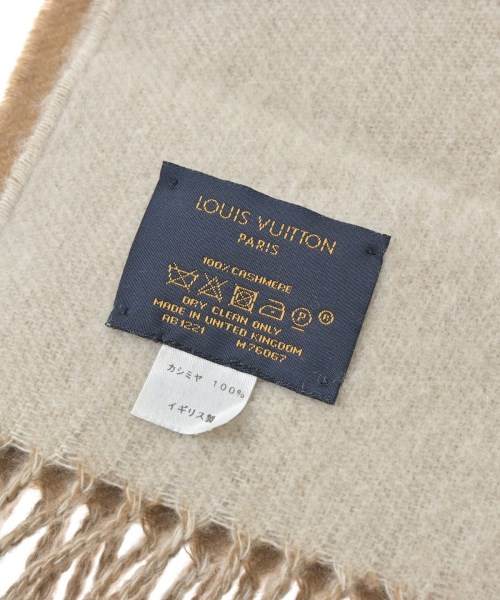 LOUIS VUITTON（ルイヴィトン）マフラー ベージュ サイズ:- レディース/2200731531059