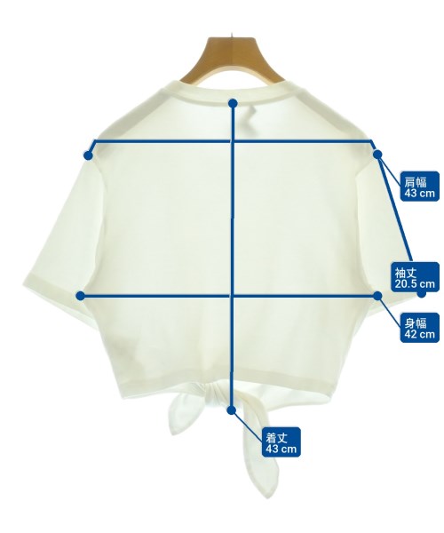 LOUIS VUITTON（ルイヴィトン）Tシャツ・カットソー 白 サイズ:M レディース/2200728546042