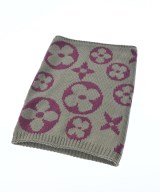 LOUIS VUITTON（ルイヴィトン）マフラー グレー サイズ:- レディース/2200733762093