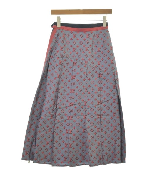 LOUIS VUITTON（ルイヴィトン）ロング・マキシ丈スカート グレー サイズ:34(XXS位) レディース/2200725217013