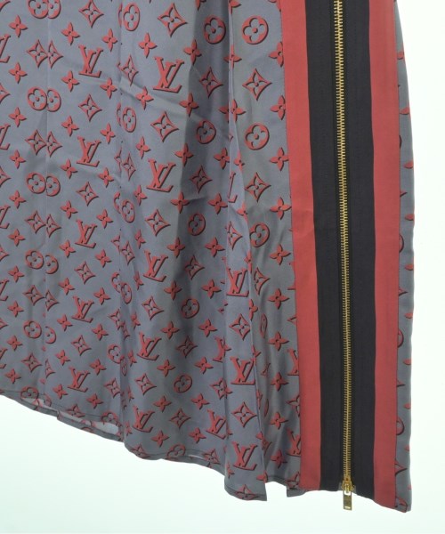 LOUIS VUITTON（ルイヴィトン）ロング・マキシ丈スカート グレー サイズ:34(XXS位) レディース/2200725217013