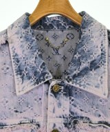 LOUIS VUITTON（ルイヴィトン）デニムジャケット ピンク サイズ:54(XXL位) メンズ/2200735965034