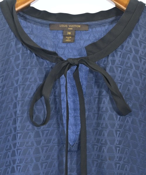 LOUIS VUITTON（ルイヴィトン）ブラウス 紺 サイズ:38(M位) レディース/2200736668095
