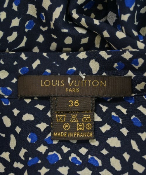 LOUIS VUITTON（ルイヴィトン）ブラウス 紺 サイズ:36(XS位) レディース/2200711958104
