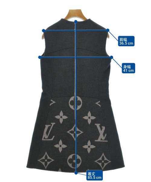LOUIS VUITTON（ルイヴィトン）ワンピース グレー サイズ:34(XXS位) レディース/2200721765044