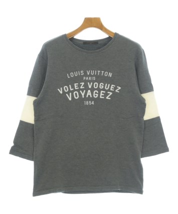 LOUIS VUITTON Tシャツ カットソー モノグラム #XS グレー LOUIS VUITTON（ルイヴィトン）Tシャツ・カットソー グレー サイズ:XXL