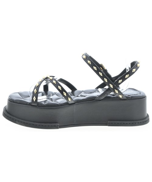 LOUIS VUITTON（ルイヴィトン）サンダル 黒 サイズ:EU40(26.5cm位) レディース/2200723246046