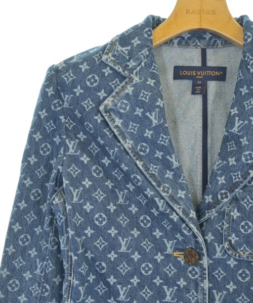 LOUIS VUITTON（ルイヴィトン）カジュアルジャケット 紺 サイズ:34(XXS位) レディース/2200724611294