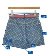 LOUIS VUITTON（ルイヴィトン）ショートパンツ 紺 サイズ:34(XXS位) レディース/2200724611300