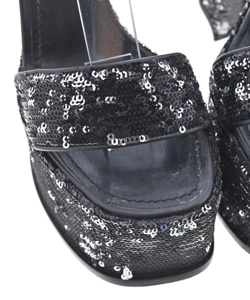 LOUIS VUITTON（ルイヴィトン）サンダル 黒 サイズ:EU37 1/2(24cm位) レディース/2200725694173