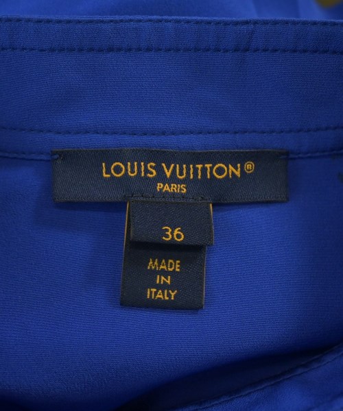 LOUIS VUITTON（ルイヴィトン）ブラウス 青 サイズ:36(XS位) レディース/2200726340086