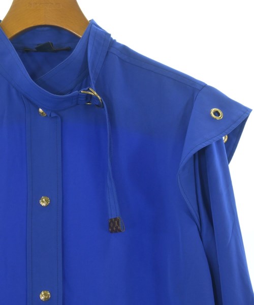 LOUIS VUITTON（ルイヴィトン）ブラウス 青 サイズ:36(XS位) レディース/2200726340086