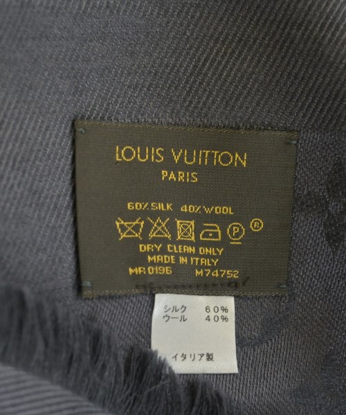 LOUIS VUITTON（ルイヴィトン）ストール グレー サイズ:- レディース/2200726477102