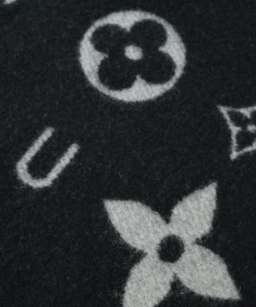 LOUIS VUITTON（ルイヴィトン）マフラー 黒 サイズ:- レディース/2200680239136