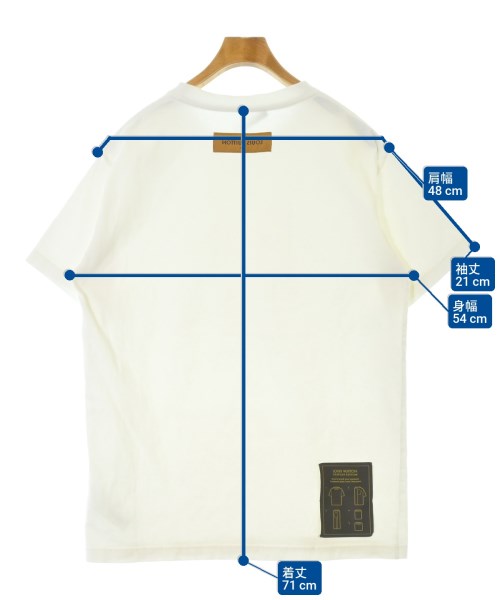 LOUIS VUITTON（ルイヴィトン）Tシャツ・カットソー 白 サイズ:M メンズ/2200679042174