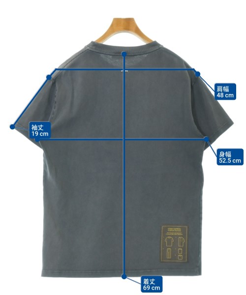 LOUIS VUITTON（ルイヴィトン）Tシャツ・カットソー グレー サイズ:S メンズ/2200679042181