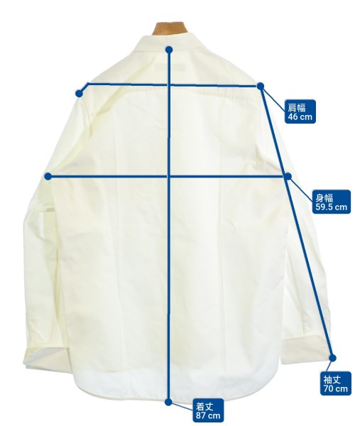 LOUIS VUITTON（ルイヴィトン）カジュアルシャツ 白 サイズ:XL メンズ/2200684810010