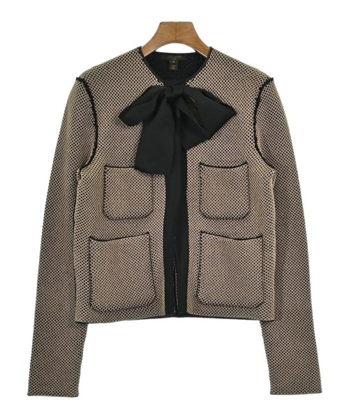 LOUIS VUITTON(ルイヴィトン)ノーカラージャケット ベージュ サイズ:S/2200679629108