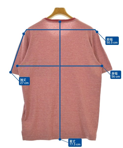 LOUIS VUITTON（ルイヴィトン）Tシャツ・カットソー 赤 サイズ:L メンズ/2200686628057