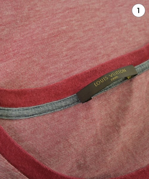 LOUIS VUITTON（ルイヴィトン）Tシャツ・カットソー 赤 サイズ:L メンズ/2200686628057