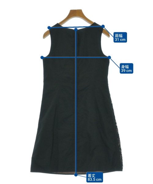 LOUIS VUITTON（ルイヴィトン）ワンピース 黒 サイズ:34(XXS位) レディース/2200686174073