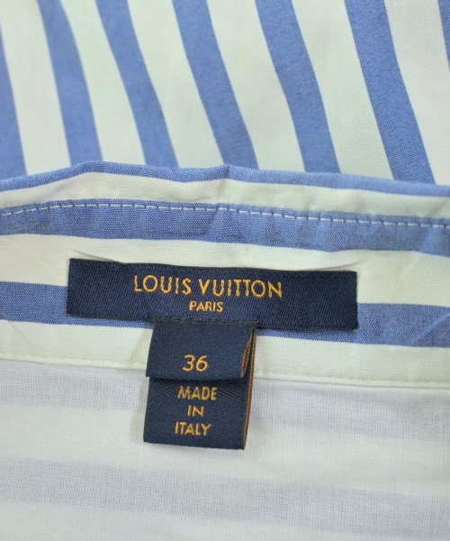 LOUIS VUITTON（ルイヴィトン）カジュアルシャツ 青 サイズ:36(XS位) レディース/2200688336066