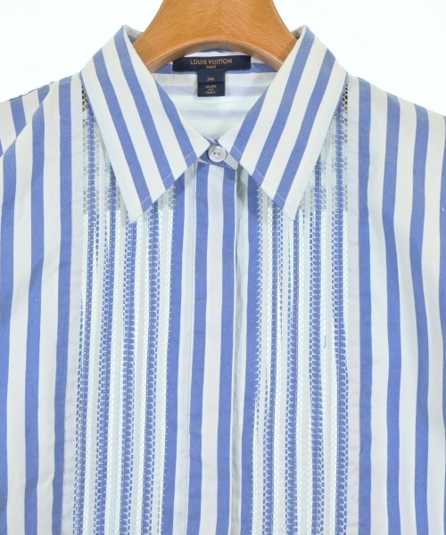 LOUIS VUITTON（ルイヴィトン）カジュアルシャツ 青 サイズ:36(XS位) レディース/2200688336066
