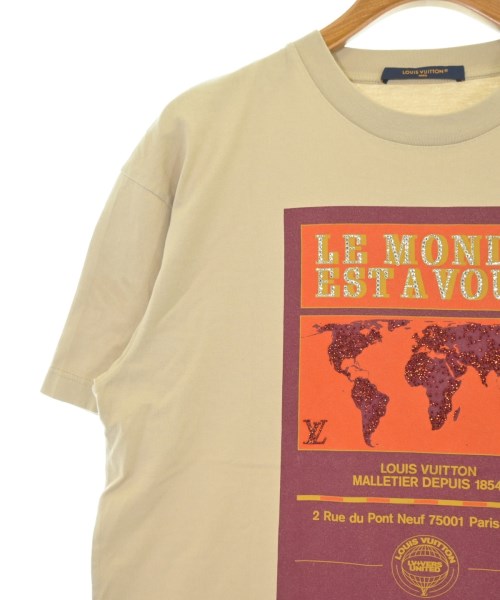 LOUIS VUITTON（ルイヴィトン）Tシャツ・カットソー ベージュ サイズ:M メンズ/2200689982026