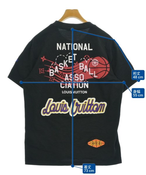 LOUIS VUITTON（ルイヴィトン）Tシャツ・カットソー 黒 サイズ:L メンズ/2200690451153