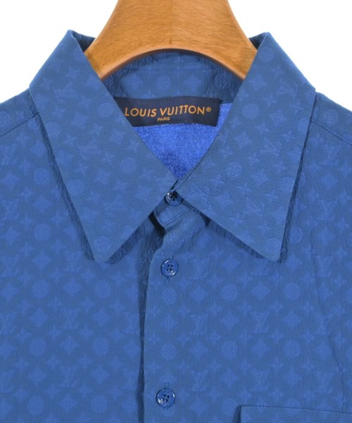 LOUIS VUITTON（ルイヴィトン）カジュアルシャツ 青 サイズ:XS メンズ/2200690717037