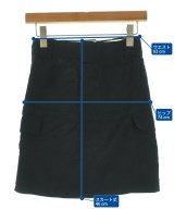 LOUIS VUITTON（ルイヴィトン）ミニスカート 黒 サイズ:34(XXS位) レディース/2200691045061