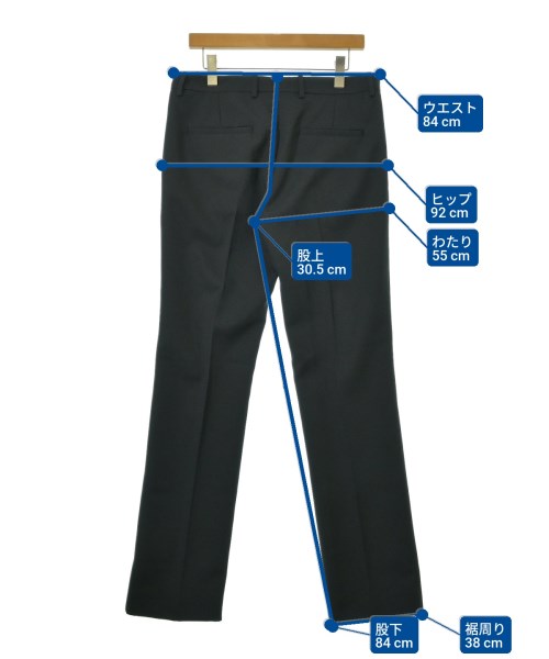 LOUIS VUITTON（ルイヴィトン）スラックス 黒 サイズ:40(M位) レディース/2200692971017