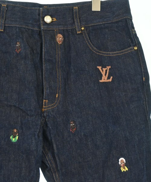 LOUIS VUITTON（ルイヴィトン）デニムパンツ 紺 サイズ:32(XXL位) レディース/2200692971031