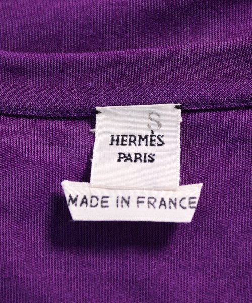 HERMES（エルメス）Tシャツ・カットソー 紫 サイズ:36(XS位